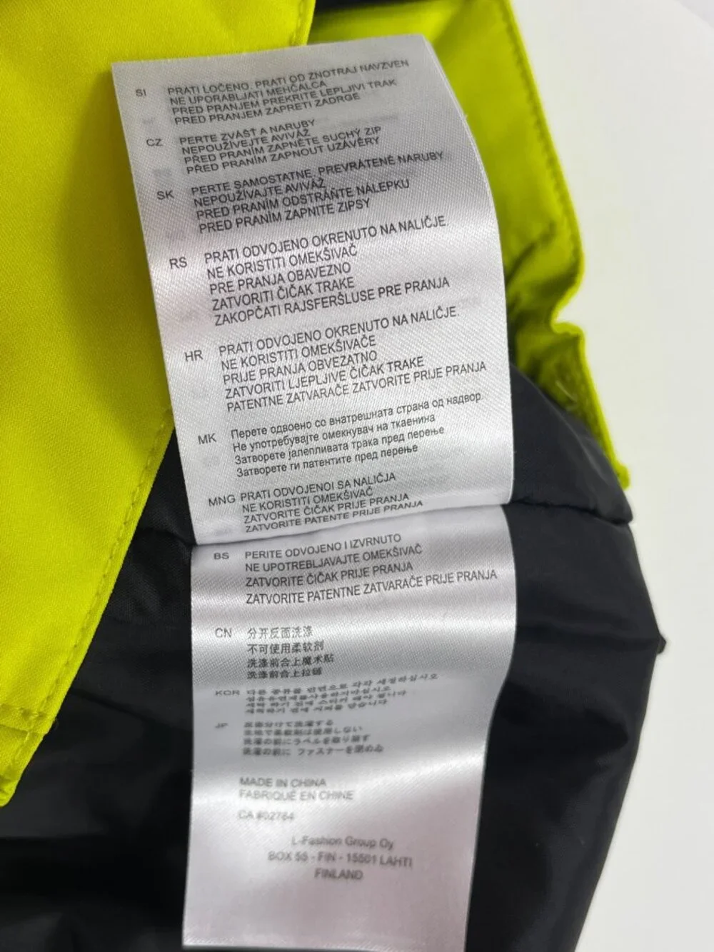 Icepeak Youth Snow Pants W/ Suspenders Neon Yellow Waterproof Size 16 15+